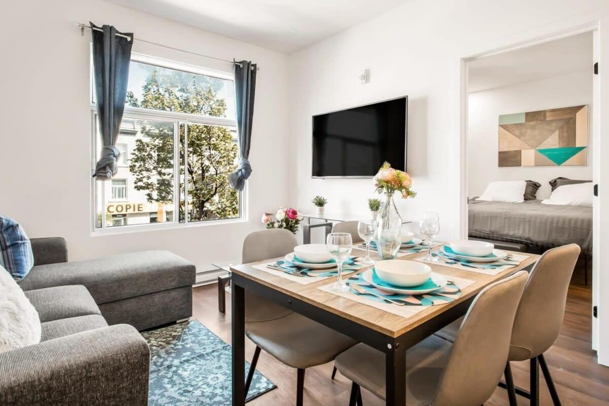 דירות מונטריאול M11 Luxury 1Br Sofa Bed In The Heart Of Plateaumile-End מראה חיצוני תמונה