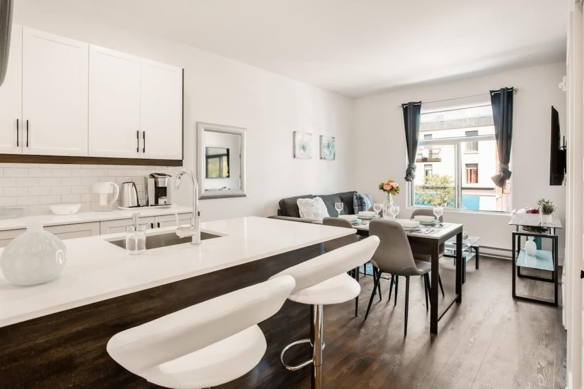דירות מונטריאול M11 Luxury 1Br Sofa Bed In The Heart Of Plateaumile-End מראה חיצוני תמונה